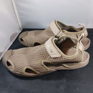 Crocs Women's Swiftwater Mesh Sandal Walnut size 6